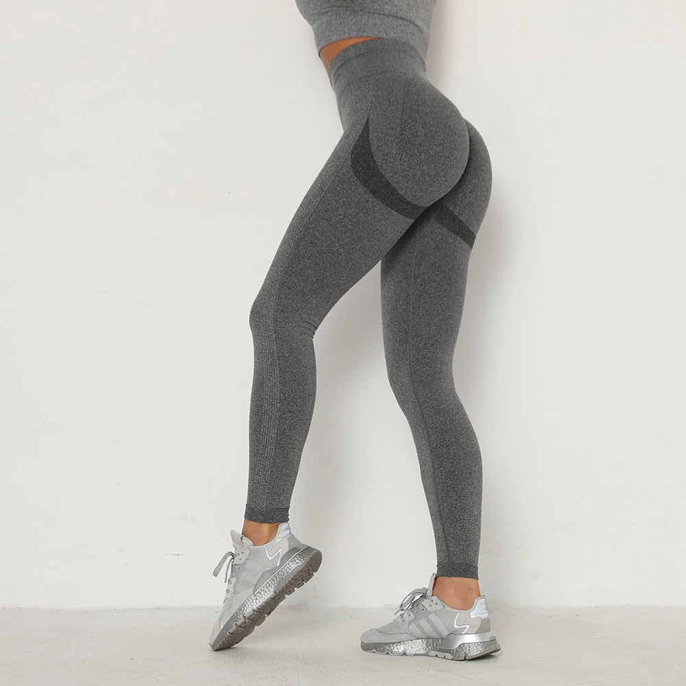 KIWI RATA Women Scrunch Butt Yoga Pants High Waist Sport Workout