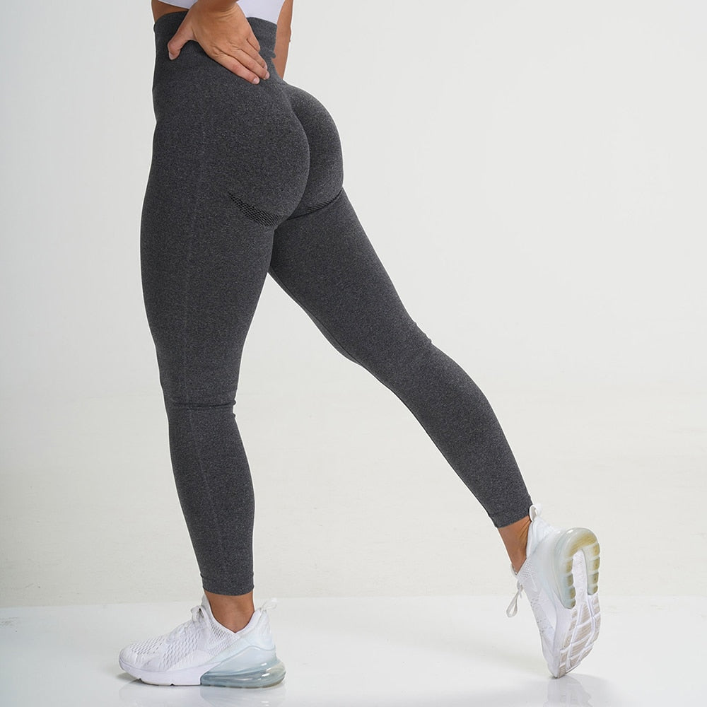 KIWI RATA Womens High Waist Workout Gym Vital Seamless Leggings